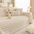Thick Plush Faux Fur Couch Cover Blanket Warm Fuzzy Blanket Couch Protector for Winter