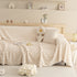 Thick Plush Faux Fur Couch Cover Blanket Warm Fuzzy Blanket Couch Protector for Winter