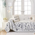 Soft Woven Leaf Couch Blanket, Pet-friendly Sectional Sofa Slipcover For Cats Dogs