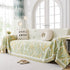 Soft Woven Leaf Couch Blanket, Pet-friendly Sectional Sofa Slipcover For Cats Dogs