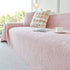 Thick Sherpa Fleece Sofa Protector Cover Stylish Durable Slipcovers for Couches and Chairs