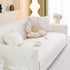 Sofa Cover for Leather & Fabric Couches, 3D Leaf Embossed Quilted Furniture Covers