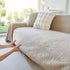 Thick Sherpa Fleece Sofa Protector Cover Stylish Durable Slipcovers for Couches and Chairs