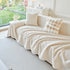 Thick Sherpa Fleece Sofa Protector Cover Stylish Durable Slipcovers for Couches and Chairs