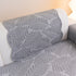 Sofa Cover for Leather & Fabric Couches, 3D Leaf Embossed Quilted Furniture Covers