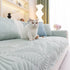 Sofa Cover for Leather & Fabric Couches, 3D Leaf Embossed Quilted Furniture Covers