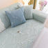 Sofa Cover for Leather & Fabric Couches, 3D Leaf Embossed Quilted Furniture Covers