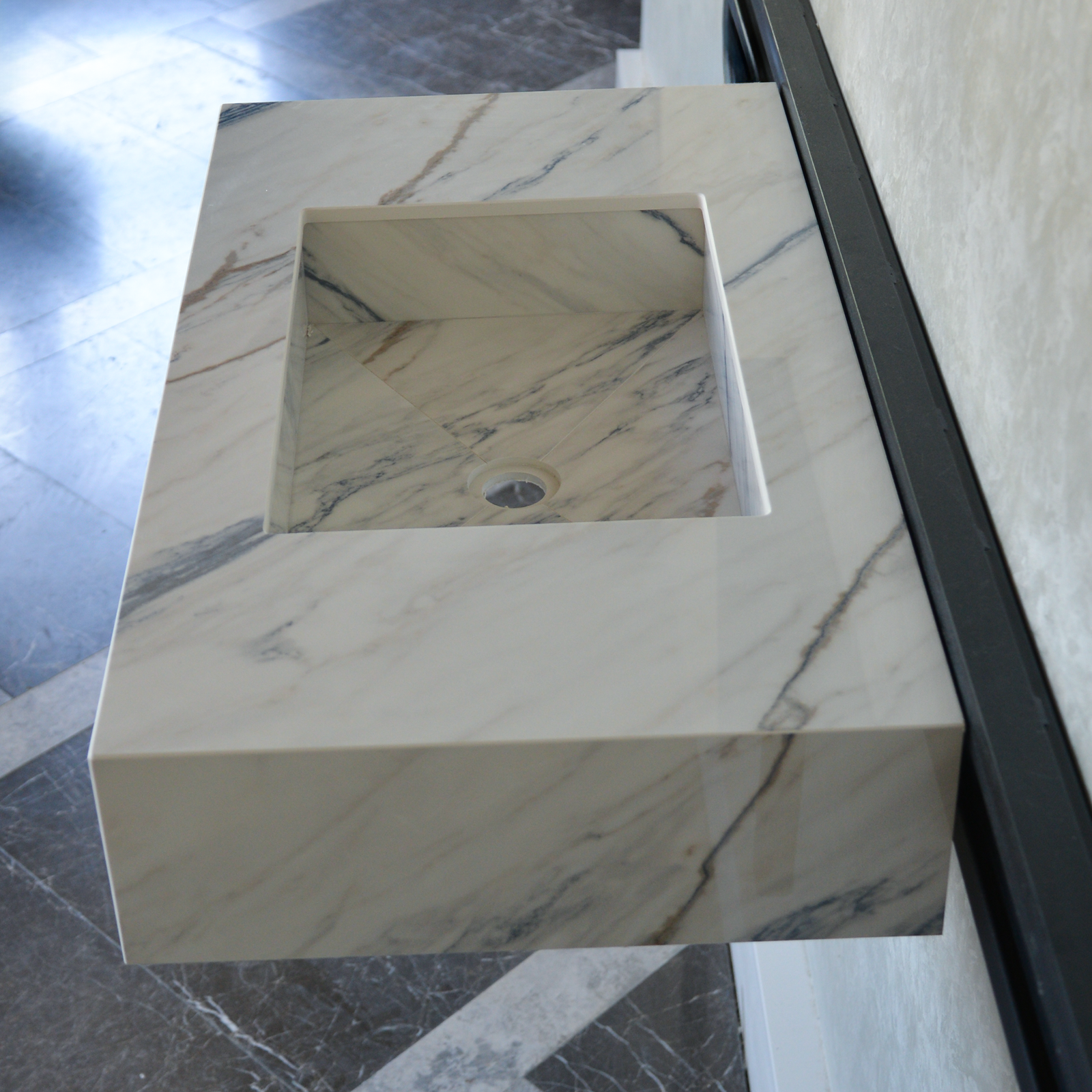 Handcrafted Dekton Onirika Trance Engineered Porcelain Sink (Es-035)