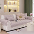 Sofa Cover for Leather & Fabric Couches, 3D Leaf Embossed Quilted Furniture Covers