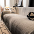 Modern Textured Sofa Cover Blanket, Tightly Woven Pet Sofa Throw for Sectional Couches