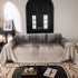 Modern Textured Sofa Cover Blanket, Tightly Woven Pet Sofa Throw for Sectional Couches