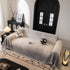 Modern Textured Sofa Cover Blanket, Tightly Woven Pet Sofa Throw for Sectional Couches