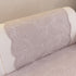 Sofa Cover for Leather & Fabric Couches, 3D Leaf Embossed Quilted Furniture Covers