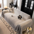 Modern Textured Sofa Cover Blanket, Tightly Woven Pet Sofa Throw for Sectional Couches