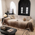 Modern Textured Sofa Cover Blanket, Tightly Woven Pet Sofa Throw for Sectional Couches