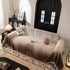 Modern Textured Sofa Cover Blanket, Tightly Woven Pet Sofa Throw for Sectional Couches
