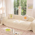 Cooling Ice Silk Sofa Cover Blanket, Floral Soft Silky Breathable Couch Throw Cover