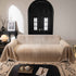 Modern Textured Sofa Cover Blanket, Tightly Woven Pet Sofa Throw for Sectional Couches