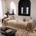 Modern Textured Sofa Cover Blanket, Tightly Woven Pet Sofa Throw for Sectional Couches