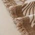 Chenille Jacquard Sofa Throw Cover with Tassels, All-Season Furniture Protector for Home and Office