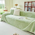Faux Fur Smooth Plush Comfy Couch Covers, Soft Thicked Durable Blankets and Throws for Sofas