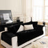 Faux Mink Velvet Luxury Fluffy Sofa Cushion, Winter Warm Thick Plush Non-slip Sofa Covers