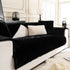 Faux Mink Velvet Luxury Fluffy Sofa Cushion, Winter Warm Thick Plush Non-slip Sofa Covers