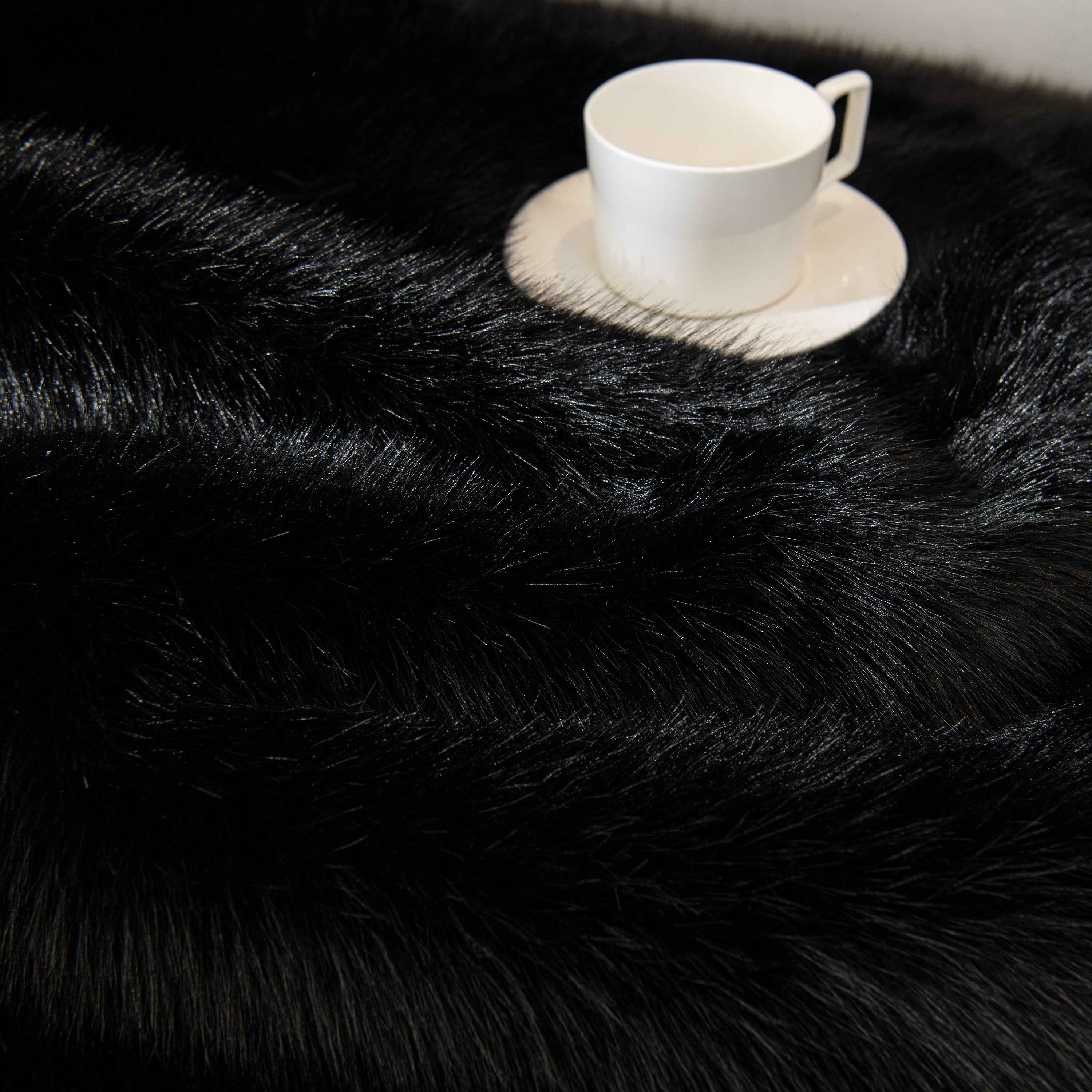 Faux Mink Velvet Luxury Fluffy Sofa Cushion, Winter Warm Thick Plush Non-slip Sofa Covers