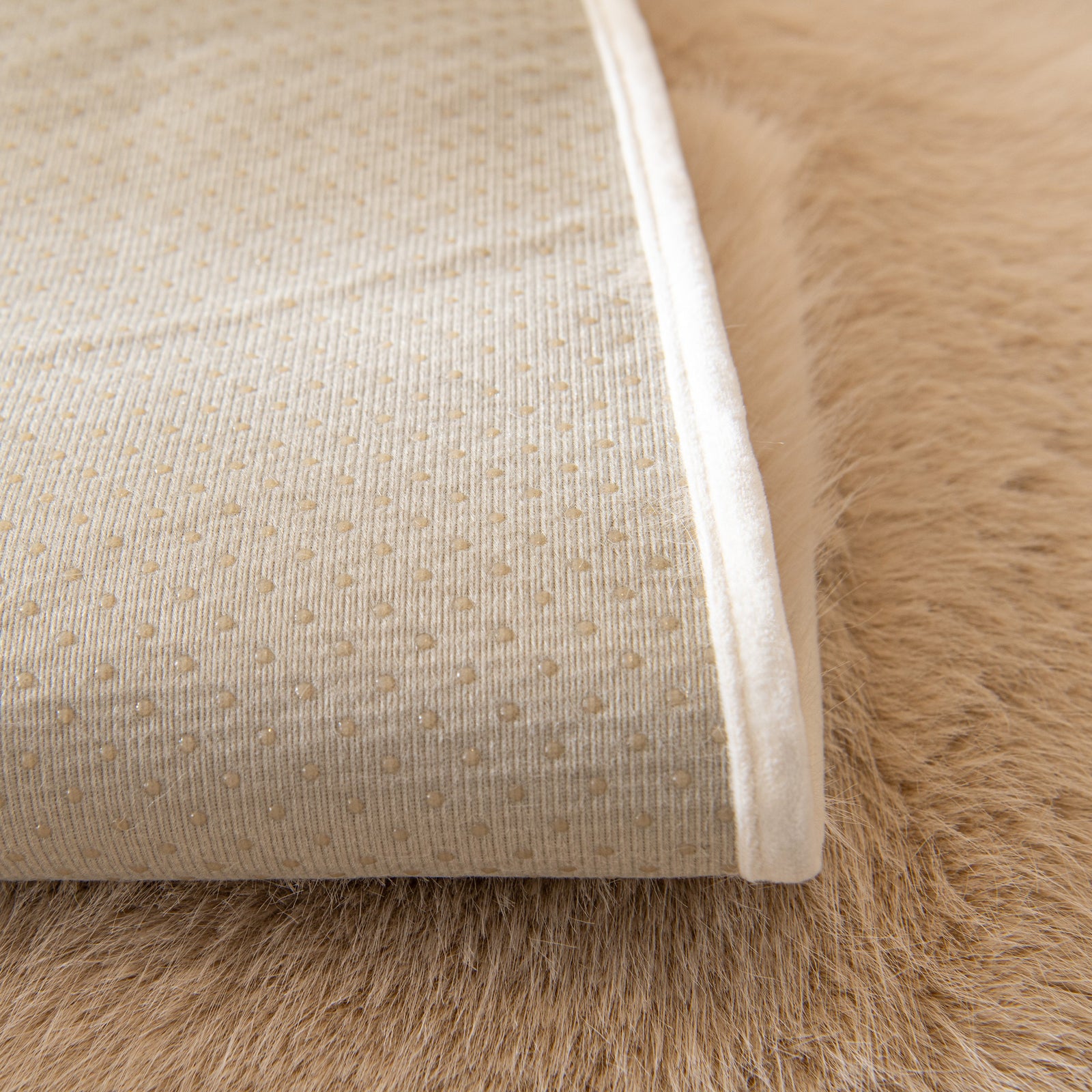 Faux Mink Velvet Luxury Fluffy Sofa Cushion, Winter Warm Thick Plush Non-slip Sofa Covers