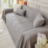 Cooling Scratch Proof Large Sofa Throw Cover, Geometric Texture Couch Protector
