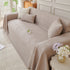 Cooling Scratch Proof Large Sofa Throw Cover, Geometric Texture Couch Protector