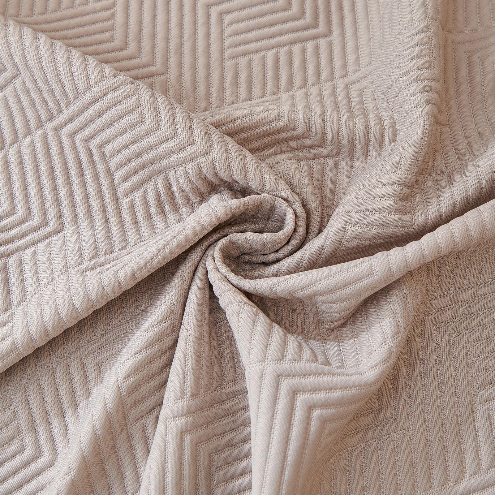 Cooling Scratch Proof Large Sofa Throw Cover, Geometric Texture Couch Protector