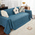 Teddy Throw Blanket and Stylish Slipcover for Couch, Waterproof Sofa Cover for Pets