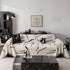 Modern Abstract Couch Cover Blanket, Decor Furniture Protector for Sectional Sofa
