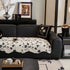 Floral Chenille Couch Cover, Non-Slip Sofa Slipcover Protector for Furniture