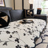 Floral Chenille Couch Cover, Non-Slip Sofa Slipcover Protector for Furniture