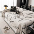Modern Abstract Couch Cover Blanket, Decor Furniture Protector for Sectional Sofa
