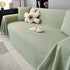 Waterproof Scratch Proof Herringbone Large Throw Blanket for Couch, Chenille Couch Cushion Covers for Pets