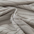 Plush Fleece Sofa Slipcover with 3D Wheat Pattern, Cozy High-Stretch Couch Cover