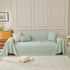 Cooling Scratch Proof Large Sofa Throw Cover, Geometric Texture Couch Protector