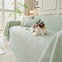 Cooling Scratch Proof Large Sofa Throw Cover, Geometric Texture Couch Protector
