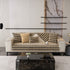 Winter Thickened Sherpa Fleece Houndstooth Sofa Cushion, Non-slip Sofa Cover with Plush
