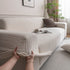 Plush Fleece Sofa Slipcover with 3D Wheat Pattern, Cozy High-Stretch Couch Cover