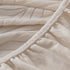 Plush Fleece Sofa Slipcover with 3D Wheat Pattern, Cozy High-Stretch Couch Cover