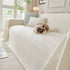 Cooling Scratch Proof Large Sofa Throw Cover, Geometric Texture Couch Protector