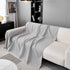 Waterproof Scratch Proof Herringbone Large Throw Blanket for Couch, Chenille Couch Cushion Covers for Pets