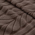 Plush Fleece Sofa Slipcover with 3D Wheat Pattern, Cozy High-Stretch Couch Cover