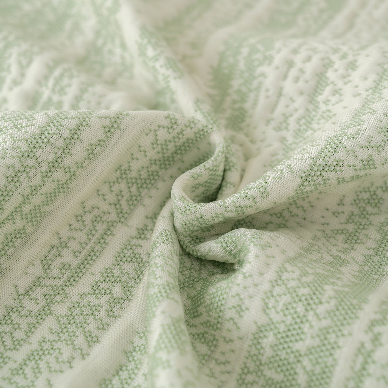 Summer Cooling Ice Silk Sofa Cover, Textured Stripe Soft Breathable Couch Throw Cover