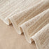 Summer Cooling Ice Silk Sofa Cover, Textured Stripe Soft Breathable Couch Throw Cover