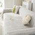 Summer Cooling Ice Silk Sofa Cover, Textured Stripe Soft Breathable Couch Throw Cover